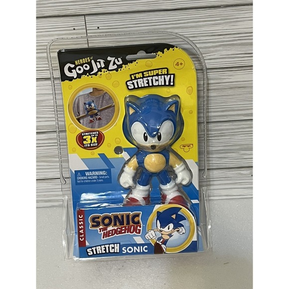 Other - Heroes Of Goo Jit Zu: Classic Sonic the Hedgehog: STRETCH SONIC! Super Stretchy!
